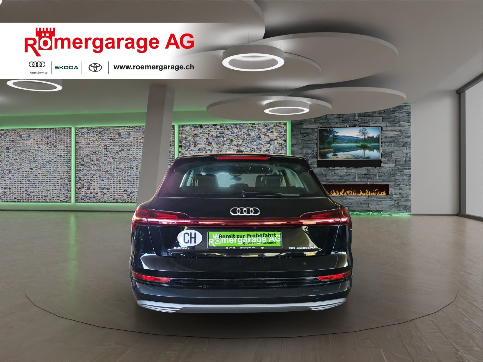 AUDI e-tron 55 Advanced quattro, Elektro, Occasion / Gebraucht, Automatik - 3