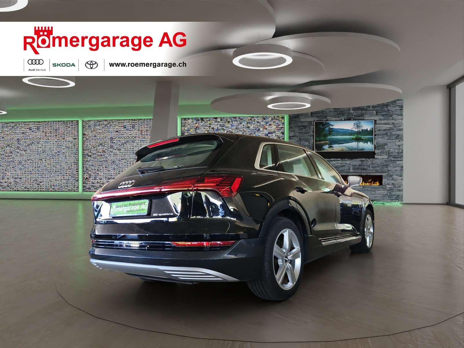 AUDI e-tron 55 Advanced quattro, Elektro, Occasion / Gebraucht, Automatik - 4