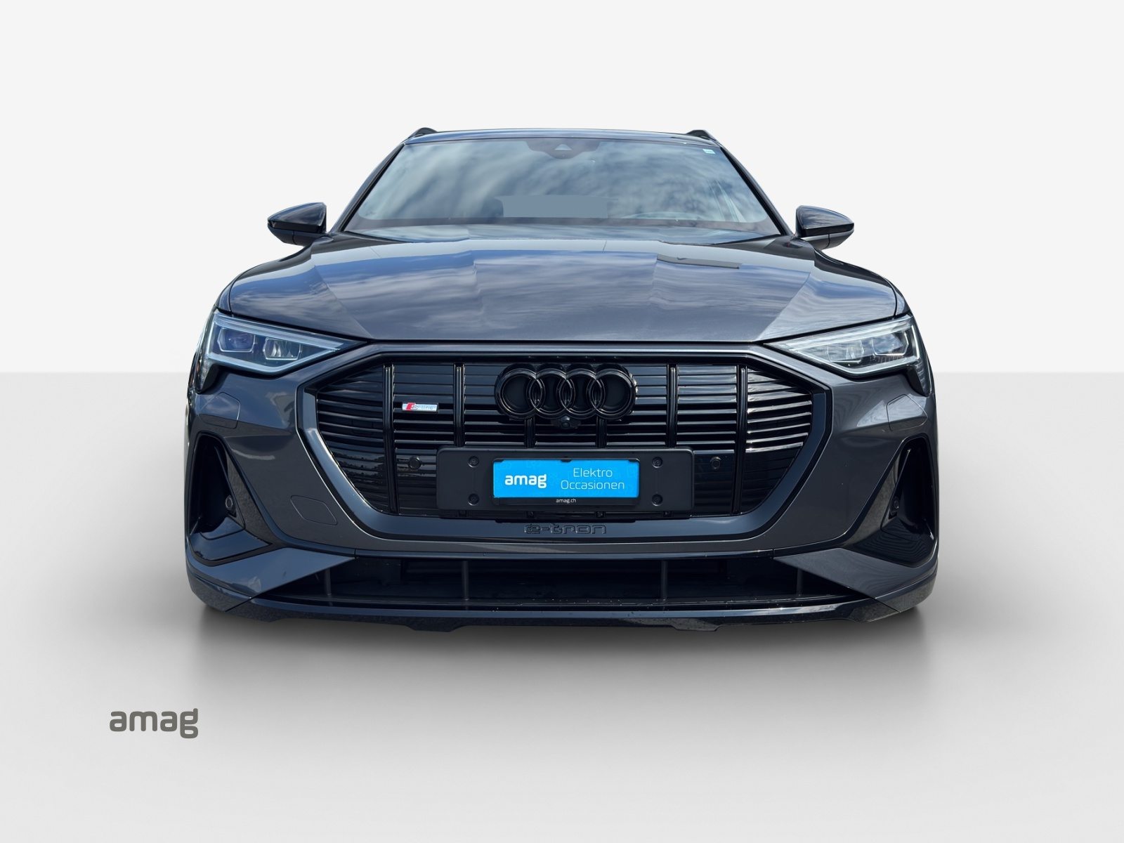 AUDI e-tron 55 S line Black Edition, Elektro, Occasion / Gebraucht, Automatik - 7