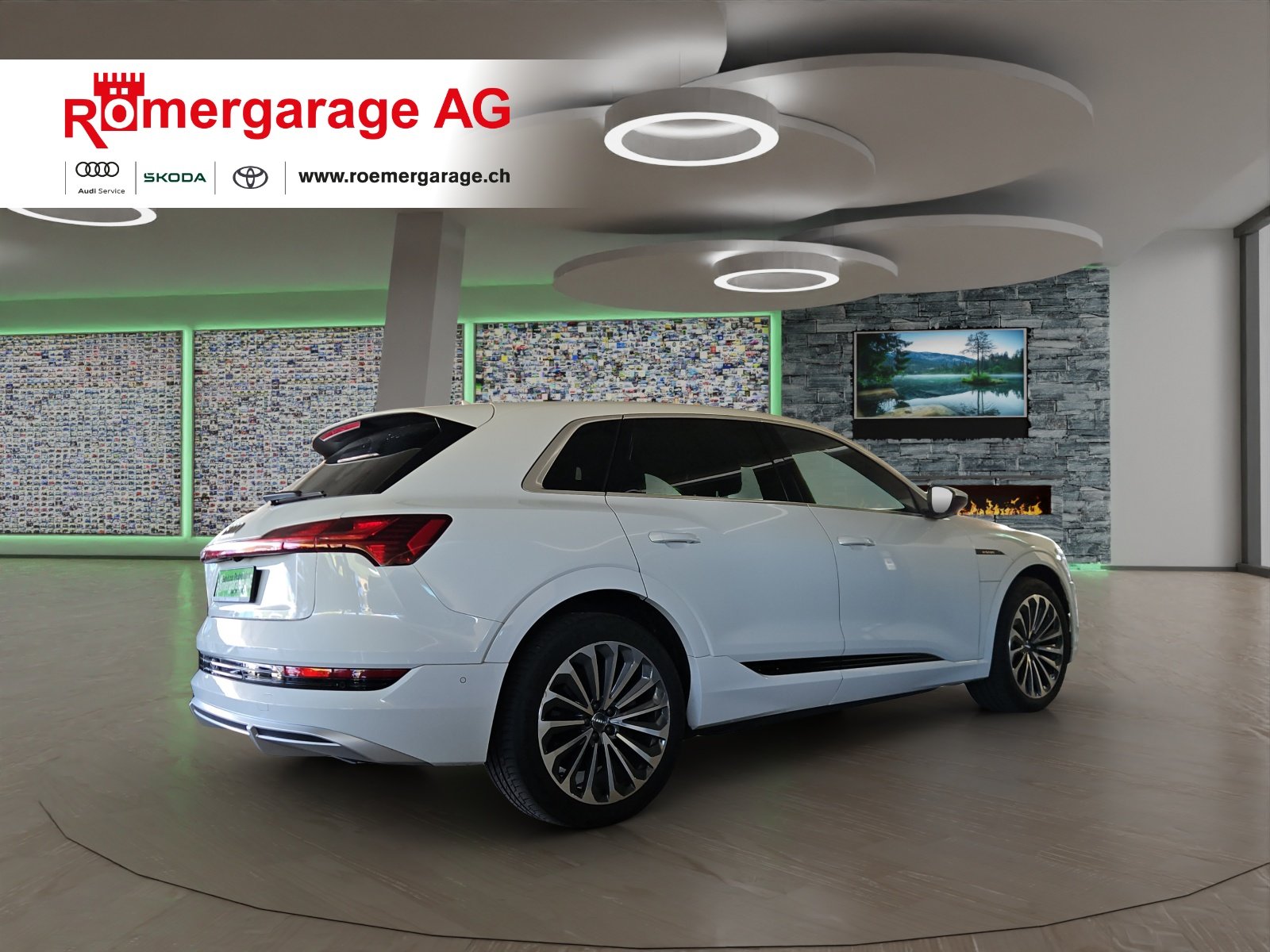 AUDI e-tron 55 S Line quattro, Elektro, Occasion / Gebraucht, Automatik - 3