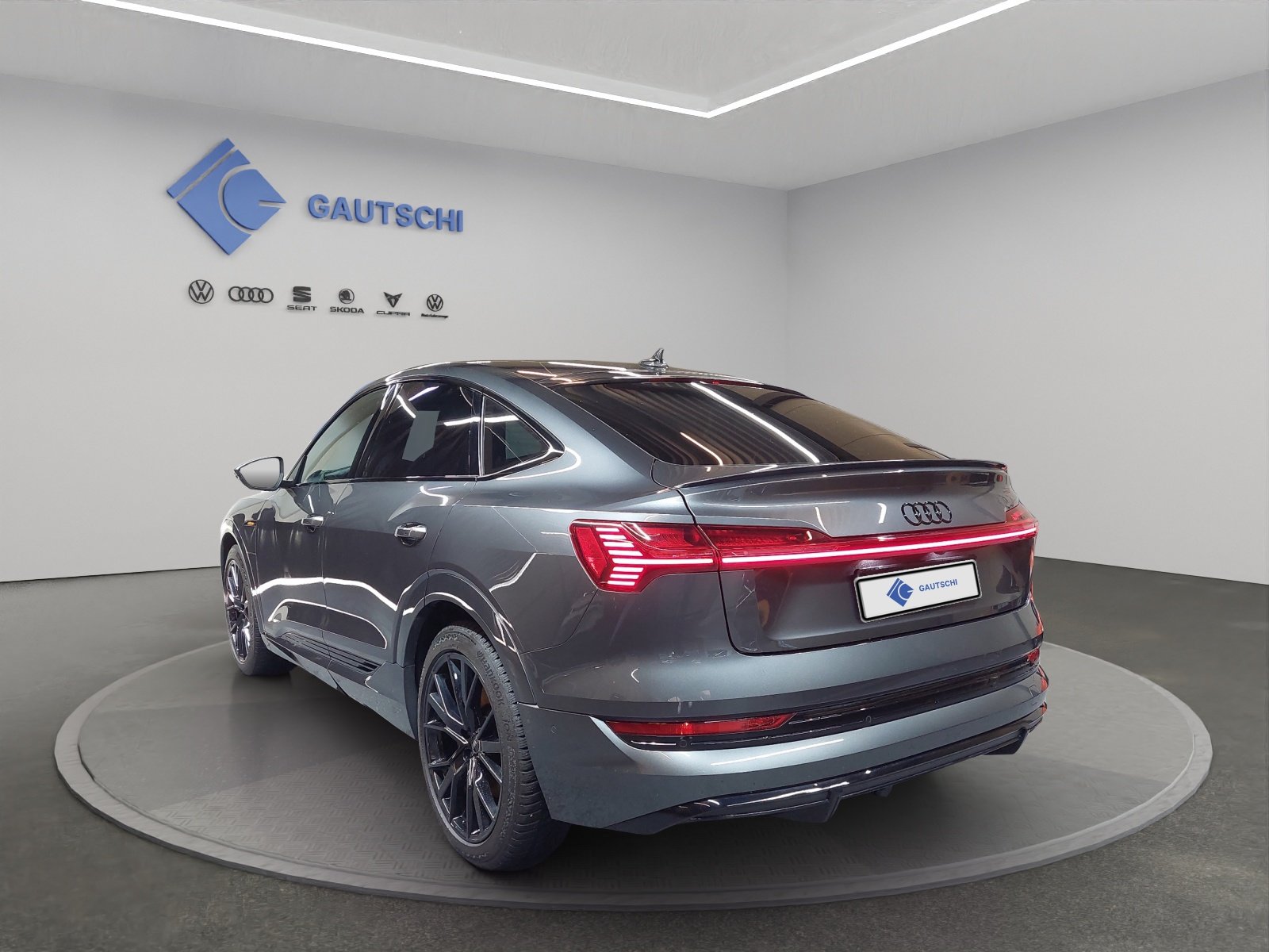 AUDI e-tron 55 Sportback S Line Black Edition quattro, Électrique, Occasion / Utilisé, Automatique - 3