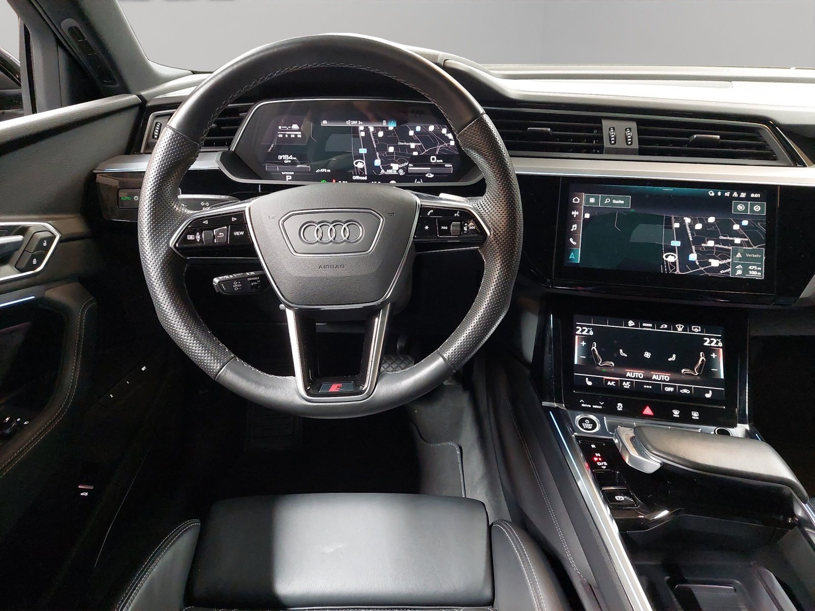 AUDI e-tron 55 Sportback S Line Black Edition quattro, Électrique, Occasion / Utilisé, Automatique - 7