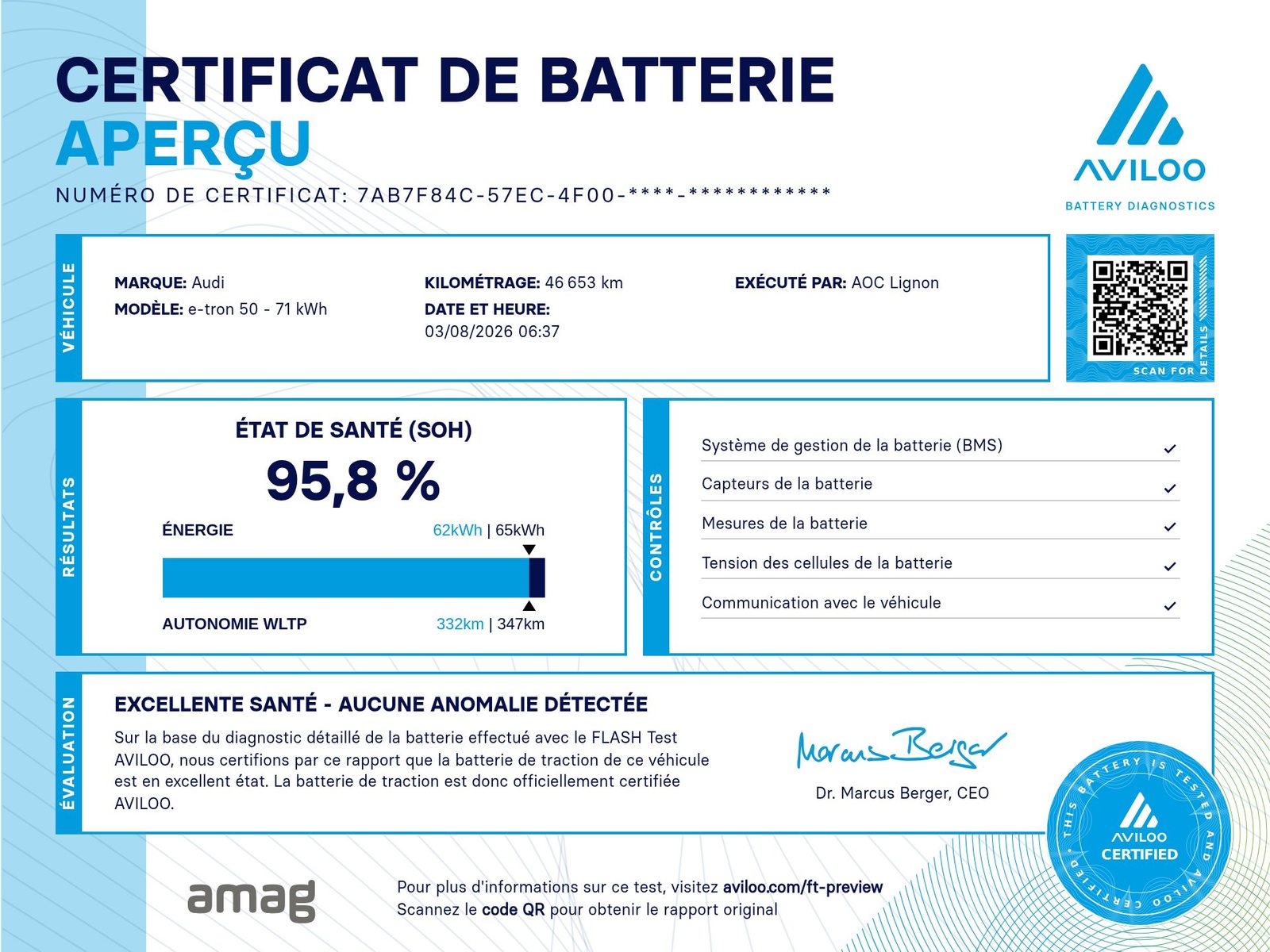 AUDI e-tron Sportback 50 S line Attraction, Électrique, Occasion / Utilisé, Automatique - 4