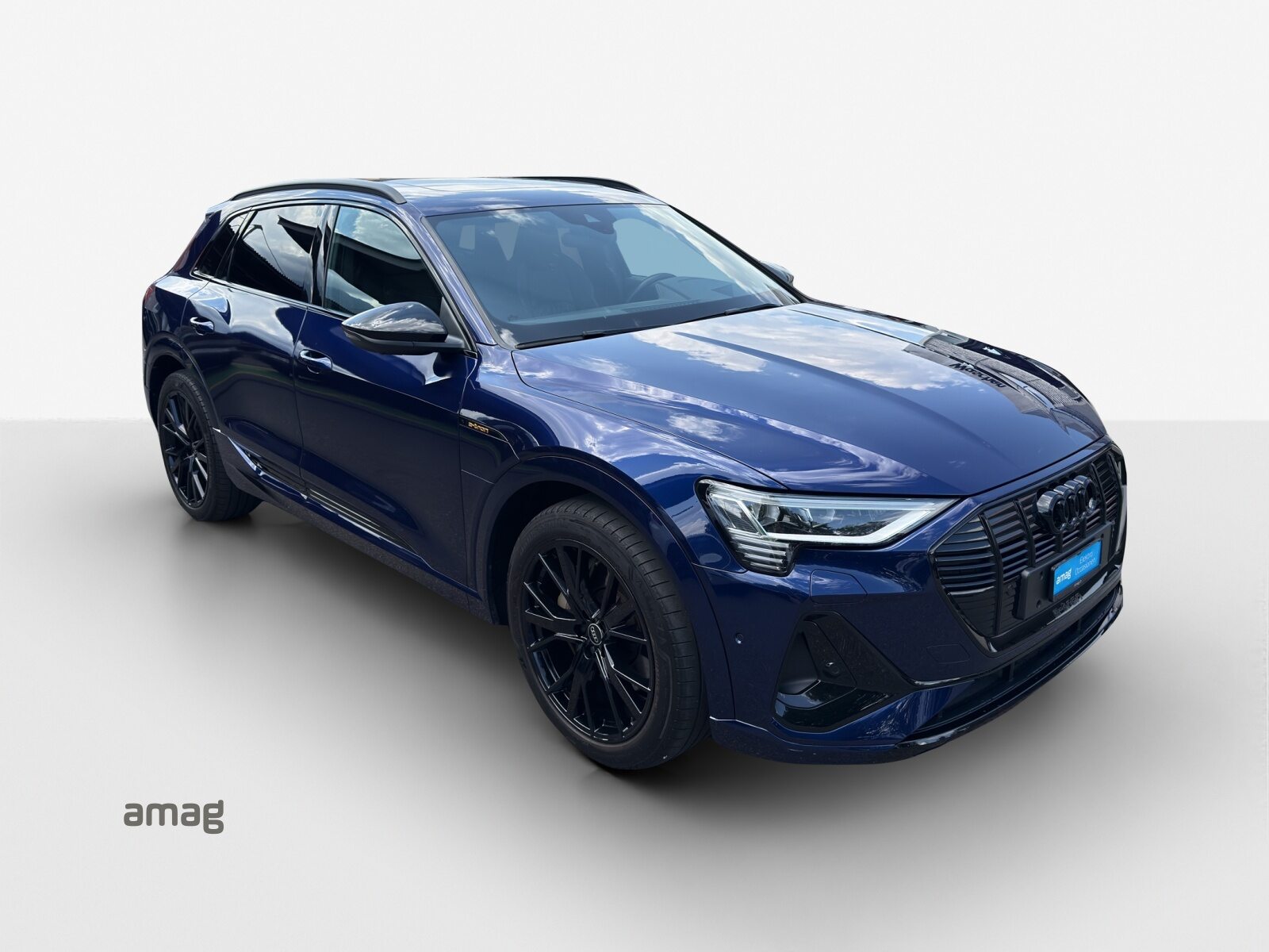AUDI e-tron 55 S line Black Edition, Elektro, Occasion / Gebraucht, Automatik - 7