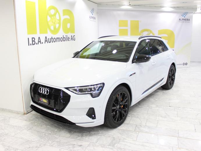AUDI e-tron 55 S Line Black Edition quattro, Elektro, Occasion / Gebraucht, Automatik