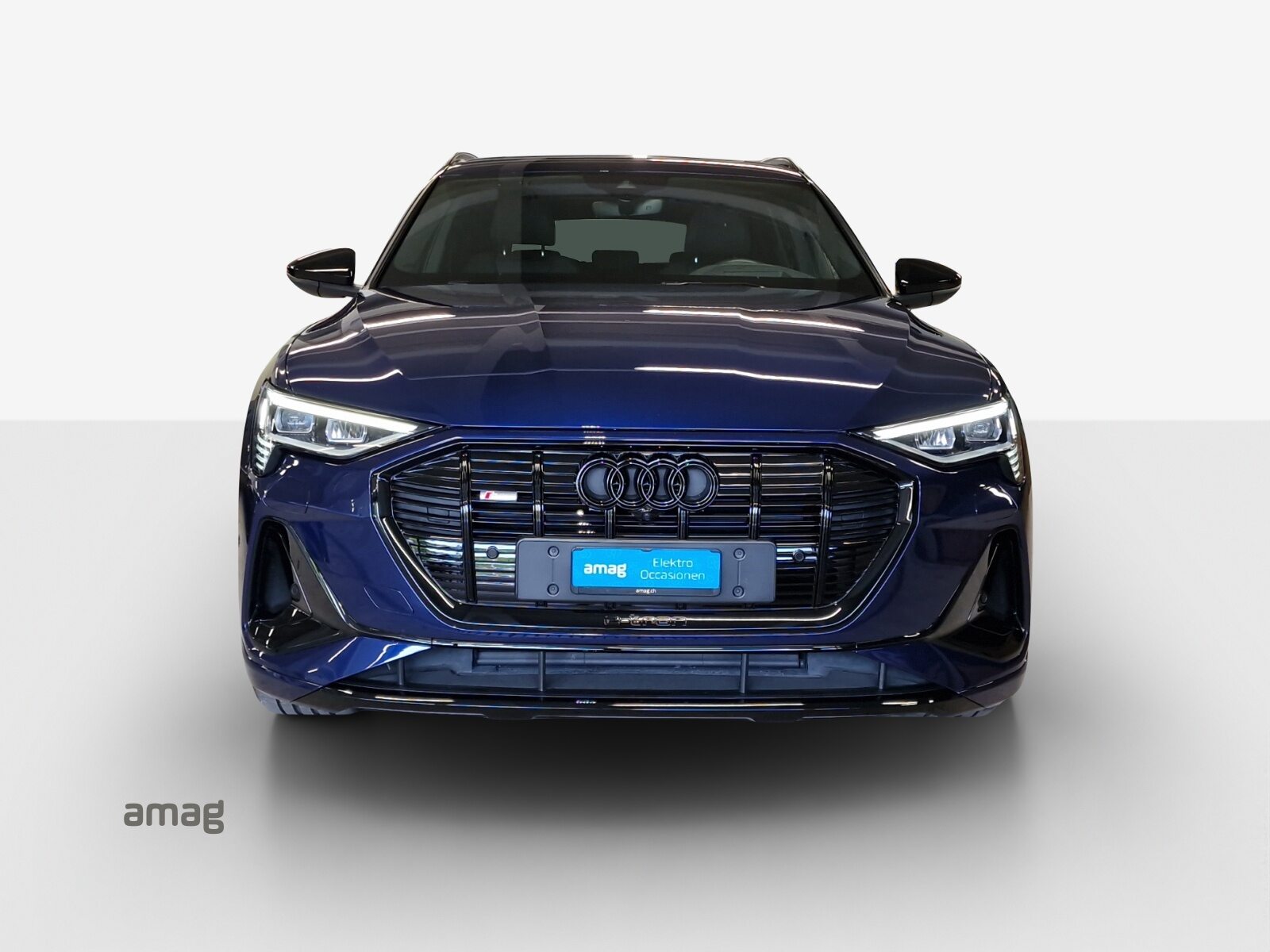 AUDI e-tron 55 S line Black Edition, Elektro, Occasion / Gebraucht, Automatik - 7