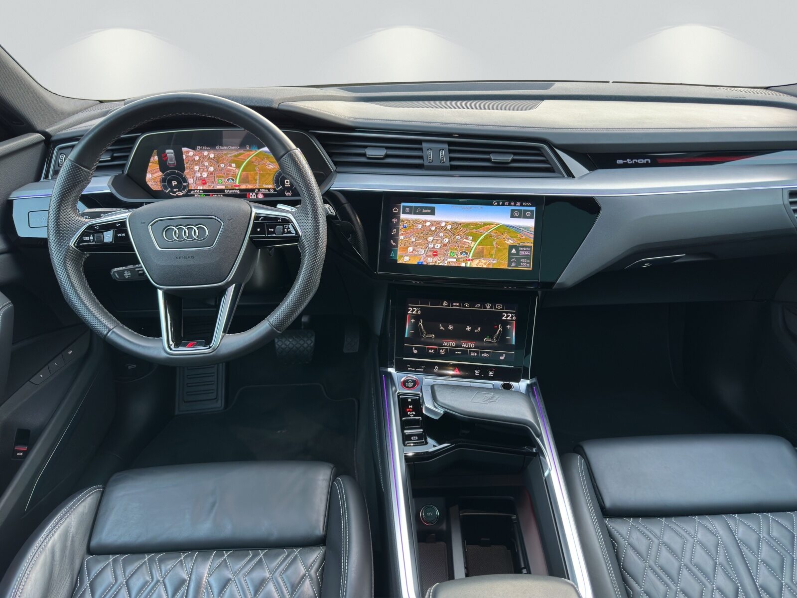AUDI e-tron S quattro, Electric, Second hand / Used, Automatic - 7