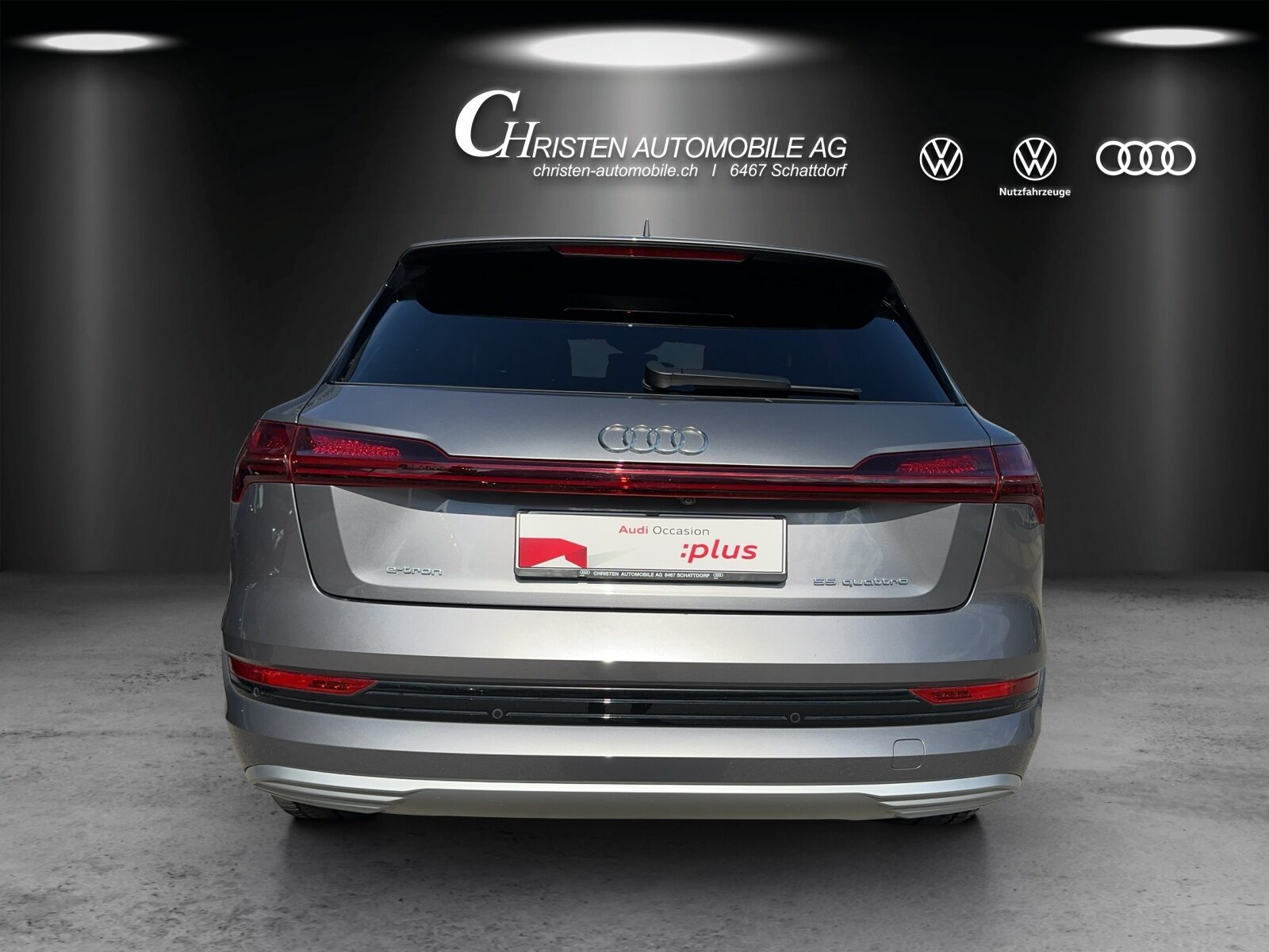 AUDI e-tron 55 advanced, Elektro, Occasion / Gebraucht, Automatik - 6