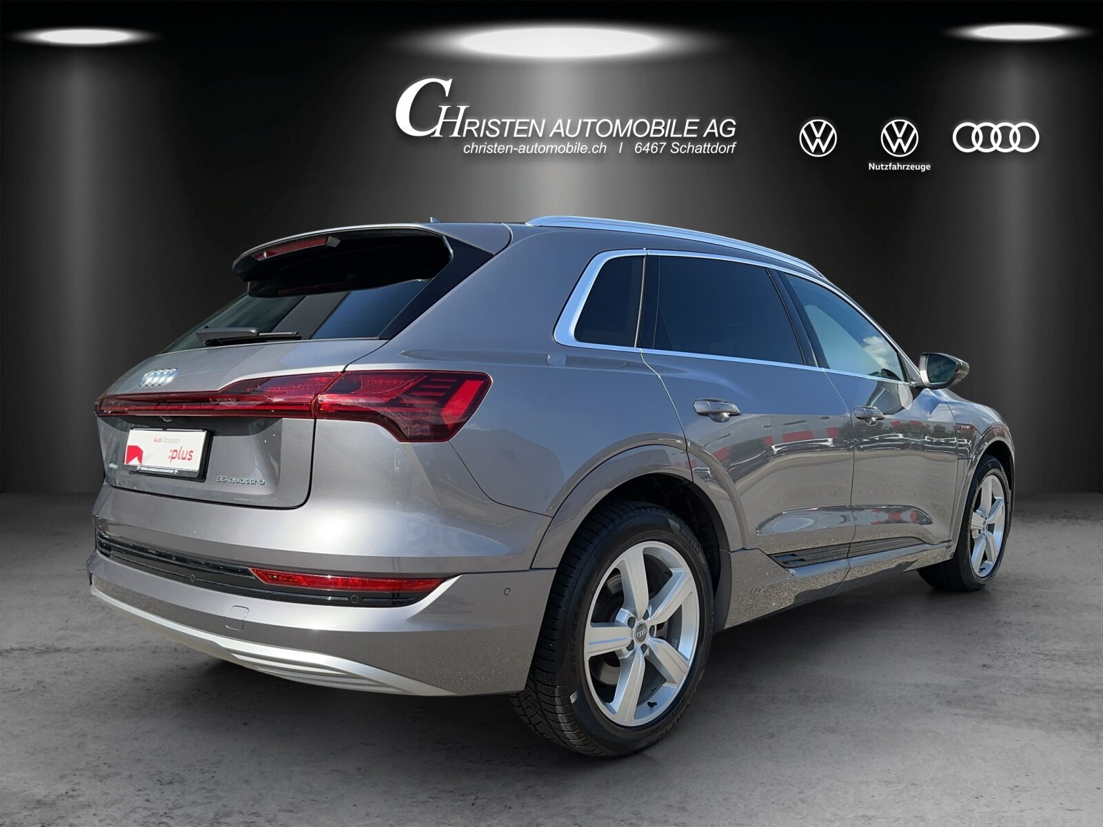 AUDI e-tron 55 advanced, Elektro, Occasion / Gebraucht, Automatik - 7