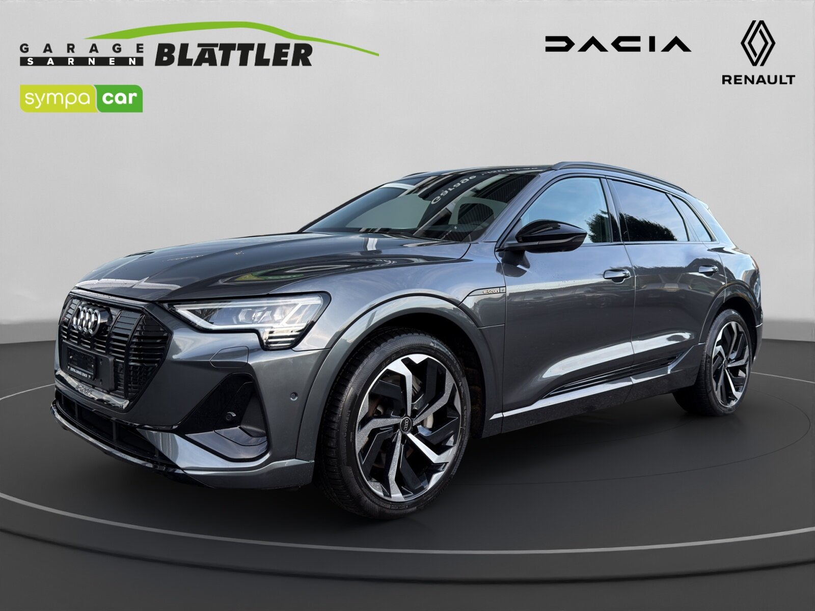 AUDI e-tron 55 S Line quattro, Elektro, Occasion / Gebraucht, Automatik - 2