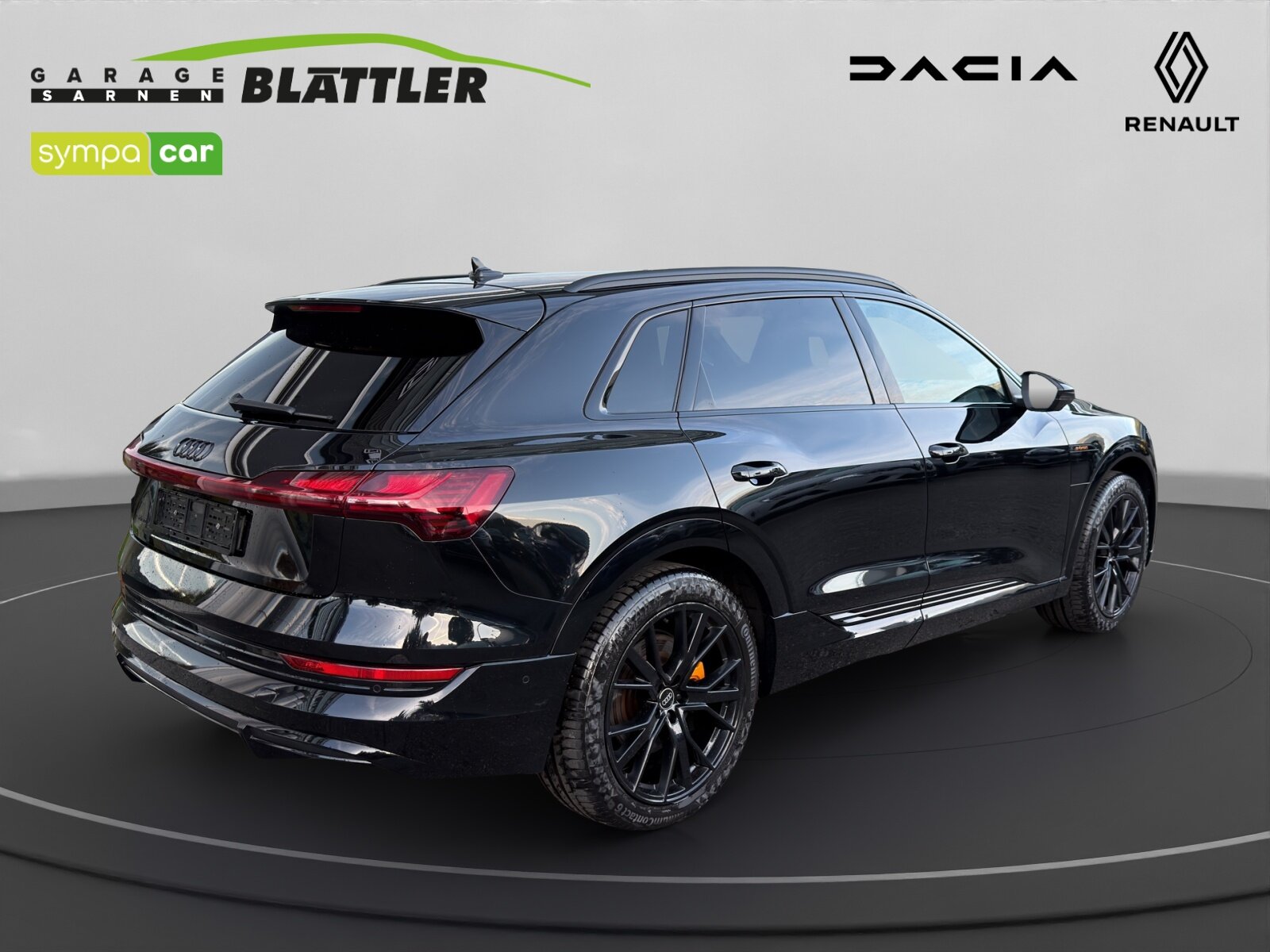 AUDI e-tron 55 S Line Black Edition quattro, Elektro, Occasion / Gebraucht, Automatik - 3