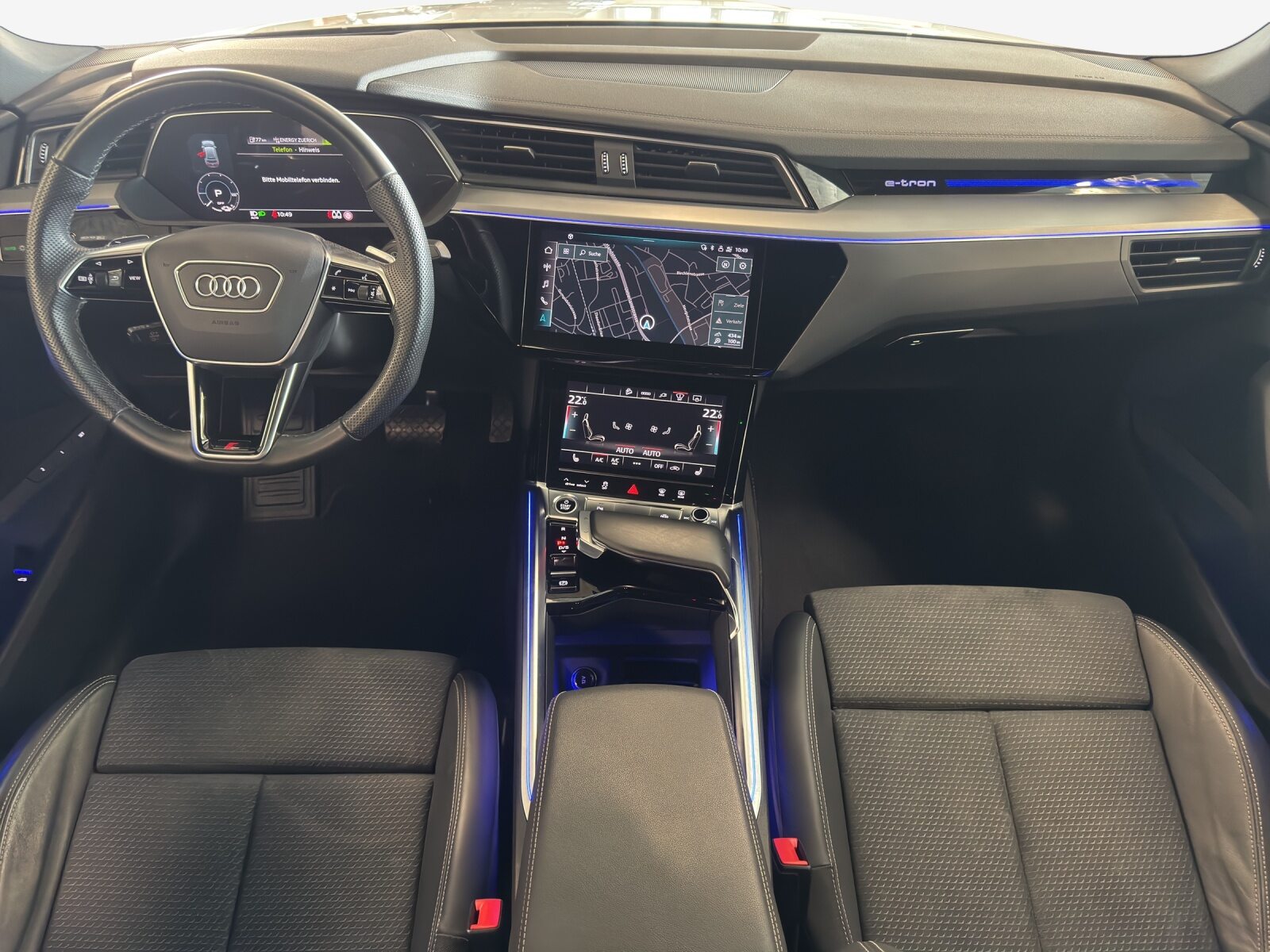 AUDI e-tron Sportback 55 S line Black Edition, Elektro, Occasion / Gebraucht, Automatik - 6