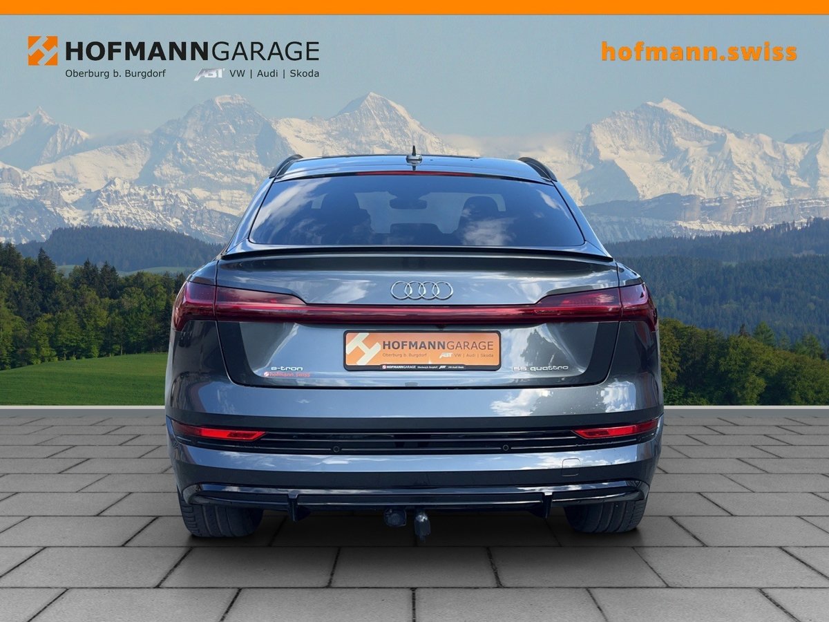 AUDI e-tron 55 Sportback S Line quattro, Électrique, Occasion / Utilisé, Automatique - 4
