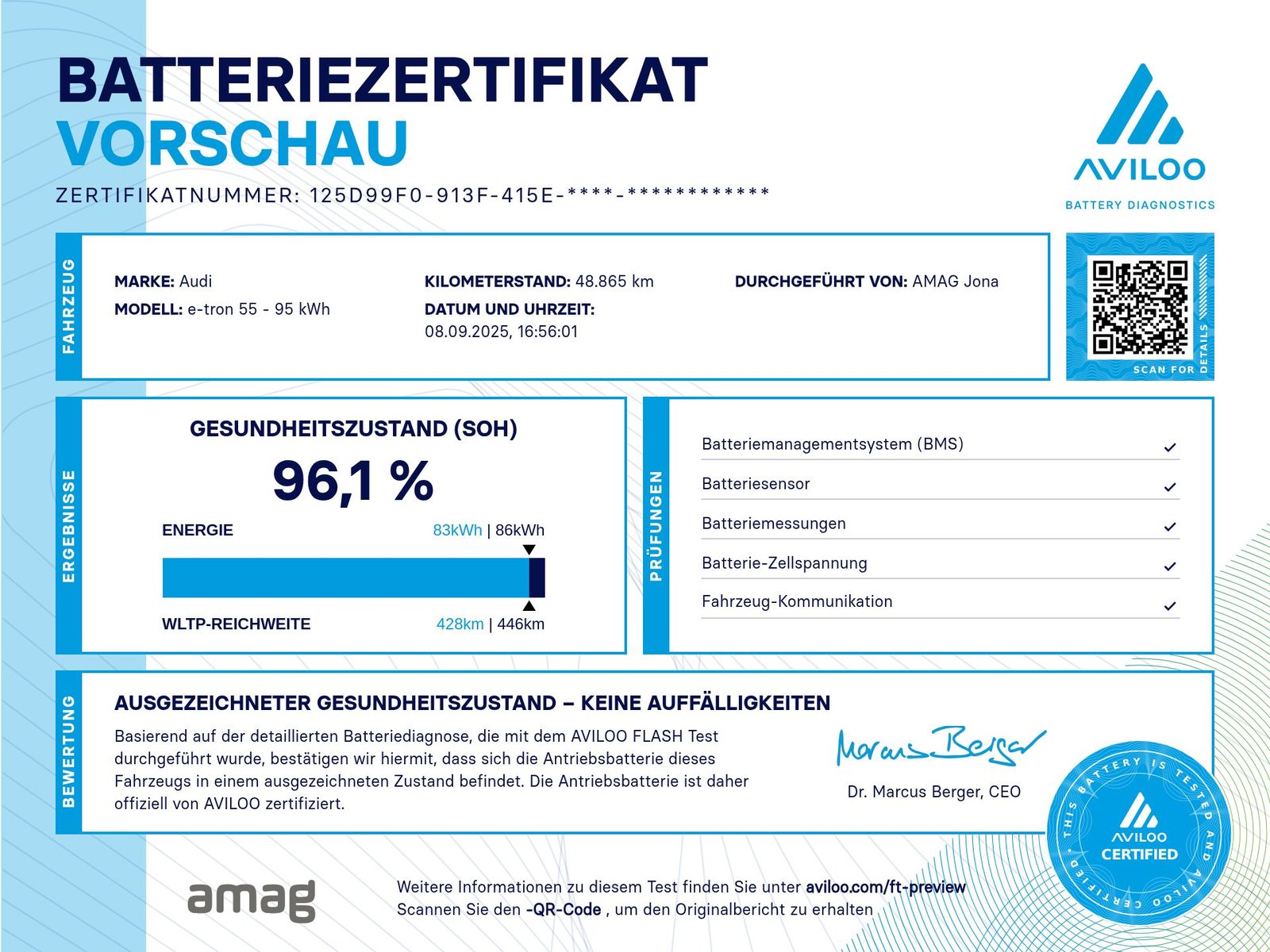 AUDI e-tron Sportback S quattro, Elektro, Occasion / Gebraucht, Automat - 4