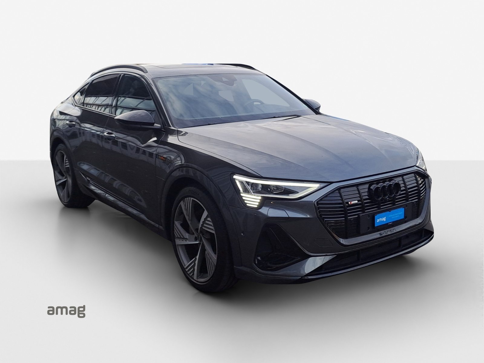 AUDI e-tron Sportback 55 S line Black Edition, Elektro, Occasion / Gebraucht, Automat - 7