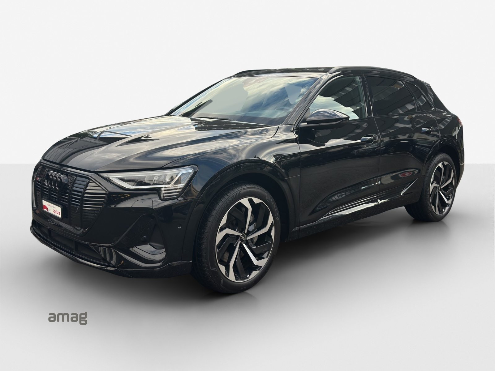 AUDI e-tron 55 S line Black Edition, Elektro, Occasion / Gebraucht, Automat