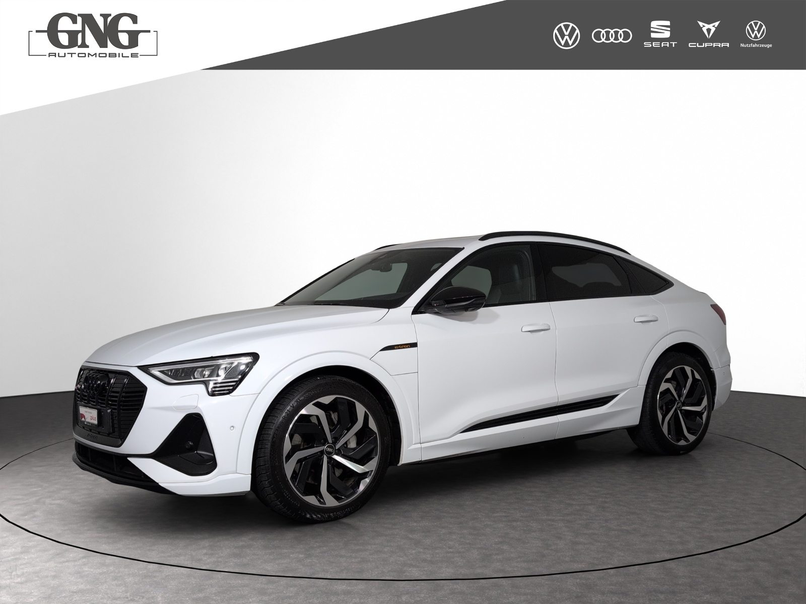 AUDI e-tron Sportback 55 S line Black Edition, Electric, Second hand / Used, Automatic