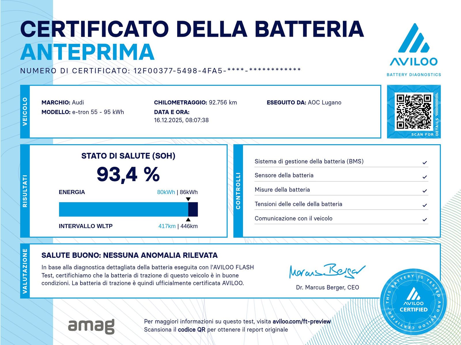 AUDI e-tron Sportback 55 S line, Elettrica, Occasioni / Usate, Automatico - 2