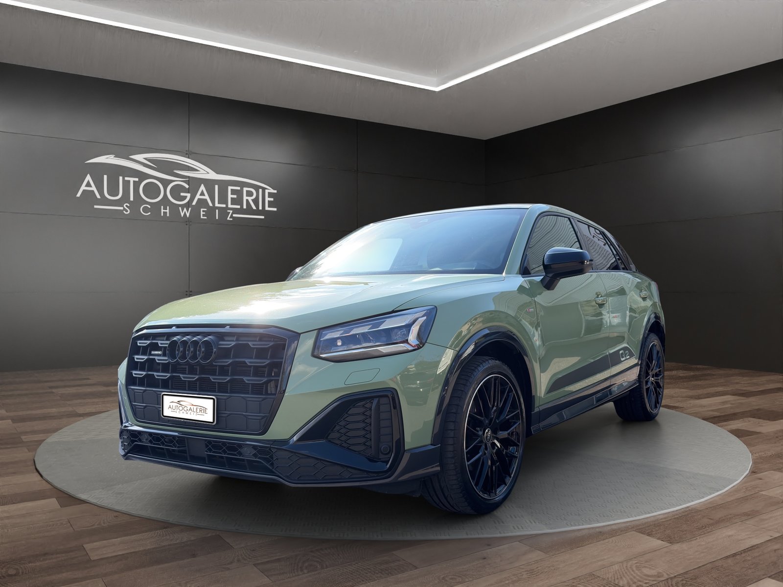AUDI Q2 40 TFSI S line quattro EDITION ONE CH APPLE GREEN