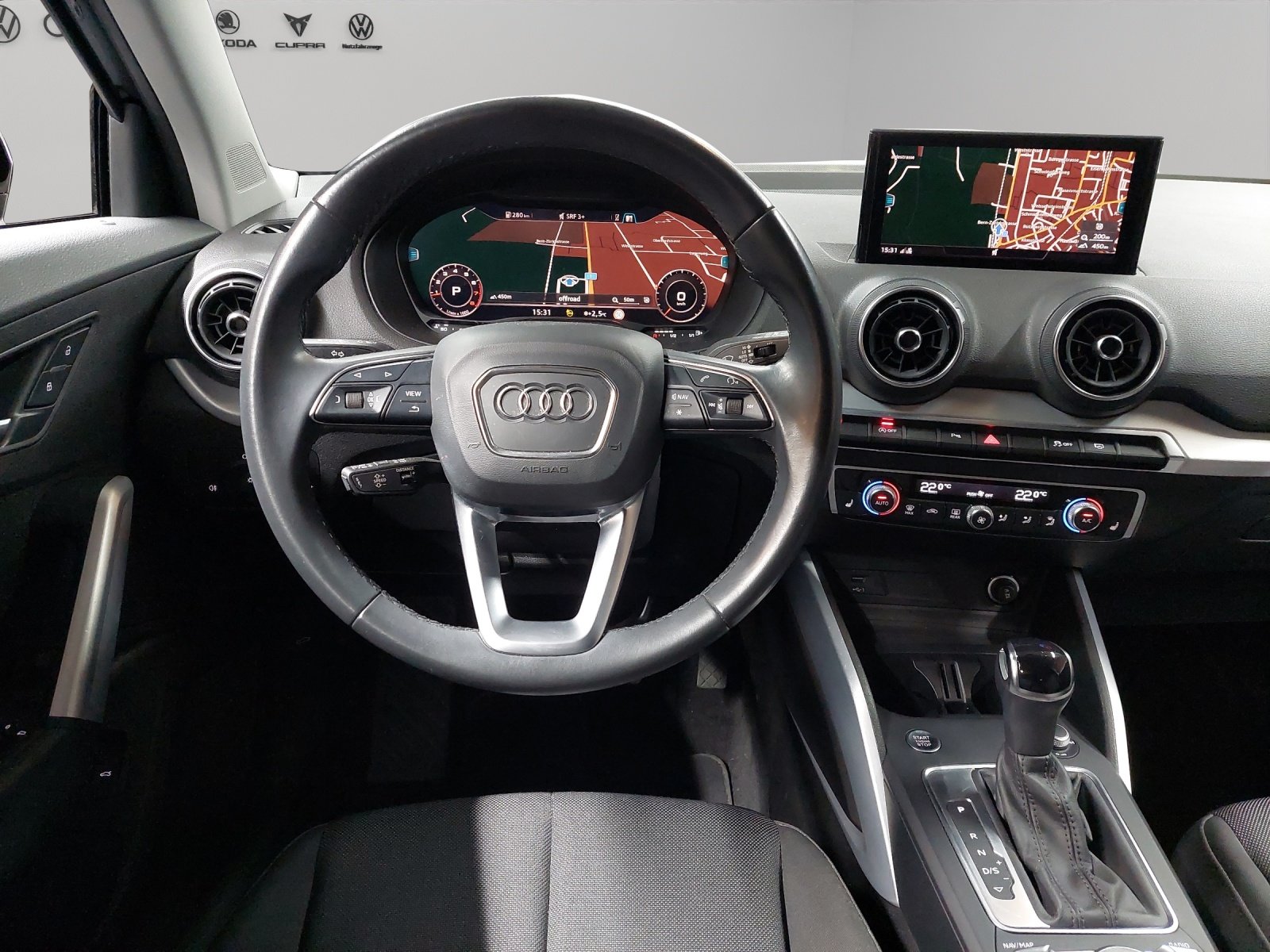 AUDI Q2 40 TFSI advanced Attraction quattro S-tronic, Benzin, Occasion / Gebraucht, Automat - 7