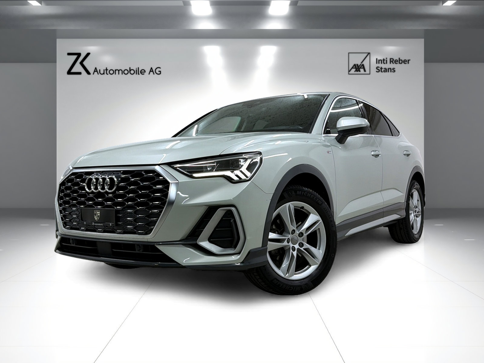 AUDI Q3 Sportback 35 TFSI S line Dew Silver Attraction S-tro
