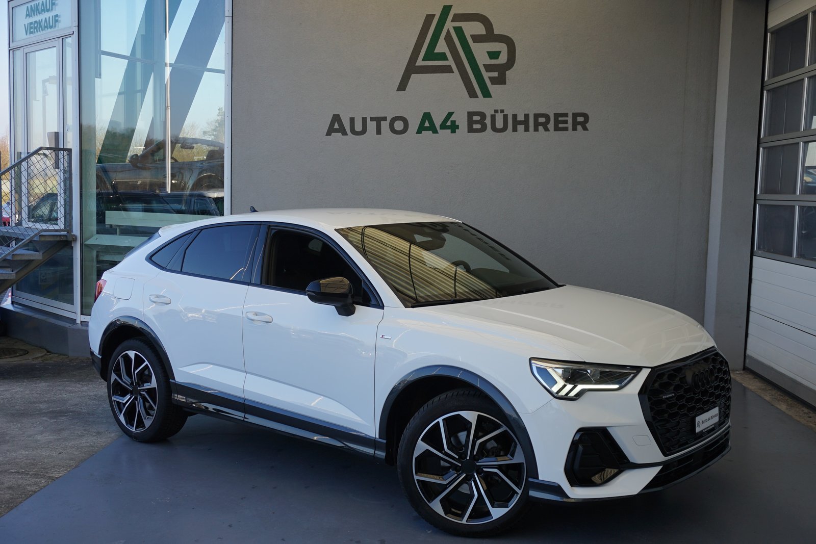 AUDI Q3 SB Sportback 35 TDI S line quattro aus 1.Hand mit Gr, Diesel, Occasioni / Usate, Automatico - 2