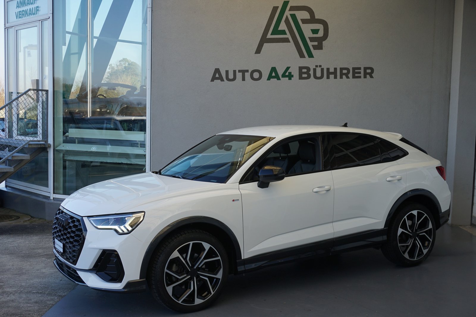 AUDI Q3 SB Sportback 35 TDI S line quattro aus 1.Hand mit Gr, Diesel, Occasioni / Usate, Automatico - 4