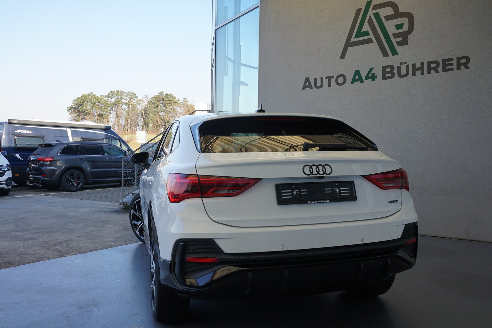 AUDI Q3 SB Sportback 35 TDI S line quattro aus 1.Hand mit Gr, Diesel, Occasioni / Usate, Automatico - 7