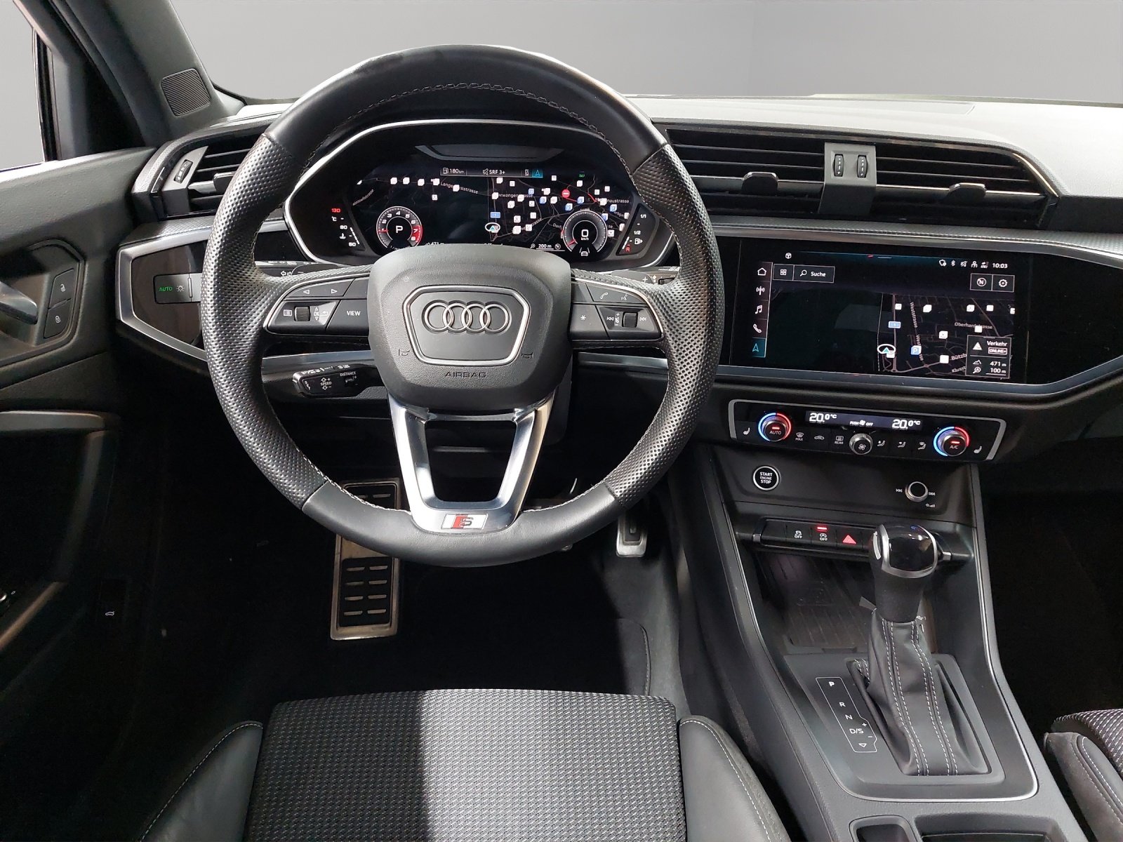 AUDI Q3 Sportback 35 TFSI S line Attraction S-tronic, Mild-Hybrid Benzin/Elektro, Occasion / Gebraucht, Automatik - 7