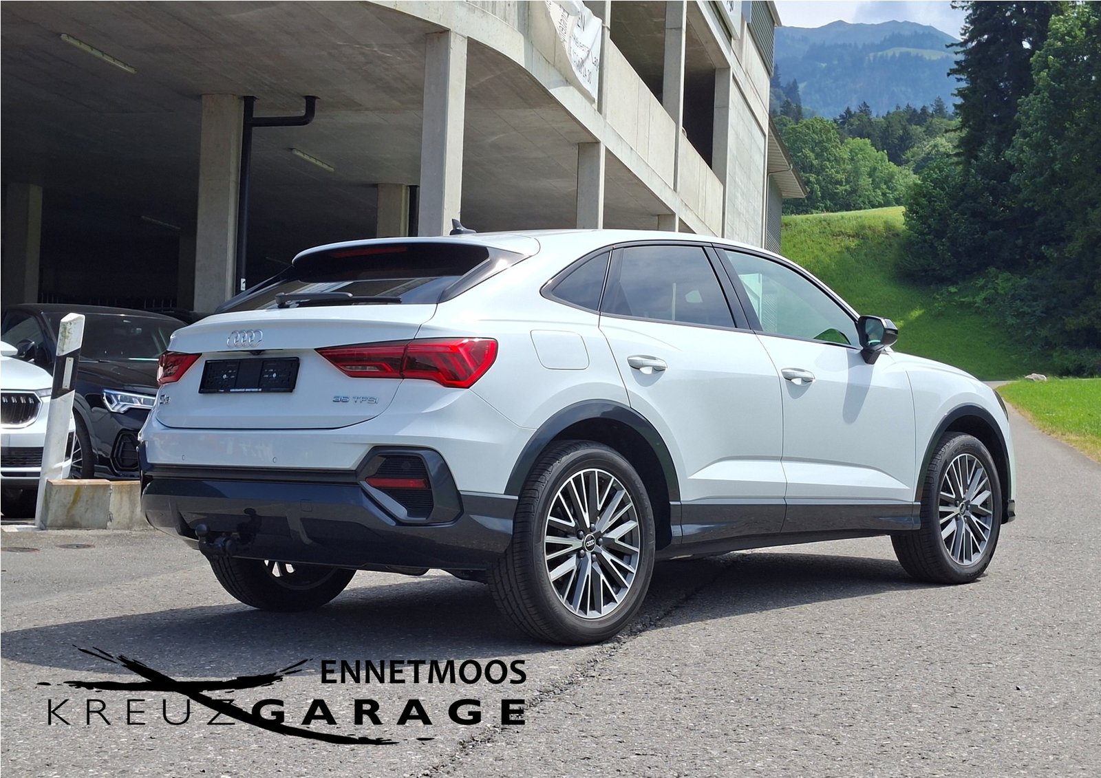 AUDI Q3 Sportback 35 TFSI Attraction S-tronic *Anhängerkupp, Hybride Léger Essence/Électricité, Occasion / Utilisé, Automatique - 7