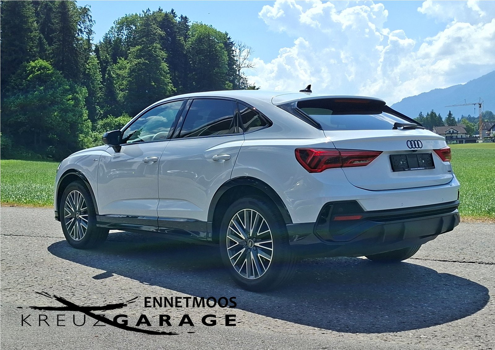 AUDI Q3 Sportback 40 TFSI S line quattro S-tronic *CH-Fahrze, Essence, Occasion / Utilisé, Automatique - 4