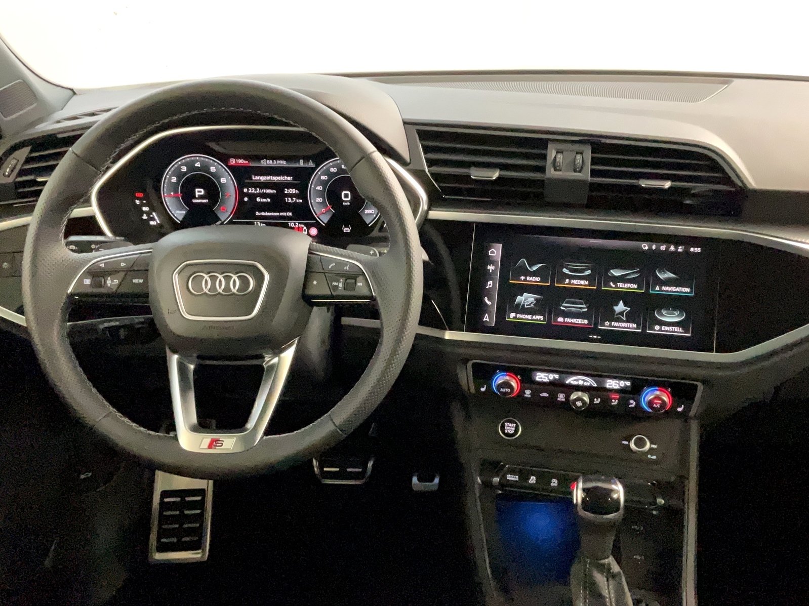 AUDI Q3 Sportback 35 TFSI S line S-tronic, Mild-Hybrid Benzin/Elektro, Occasion / Gebraucht, Automatik - 7