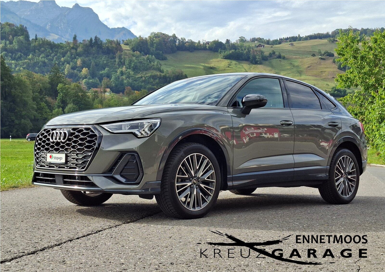 AUDI Q3 Sportback 35 TFSI Attraction S-tronic, Mild-Hybrid Benzin/Elektro, Occasion / Gebraucht, Automatik - 3