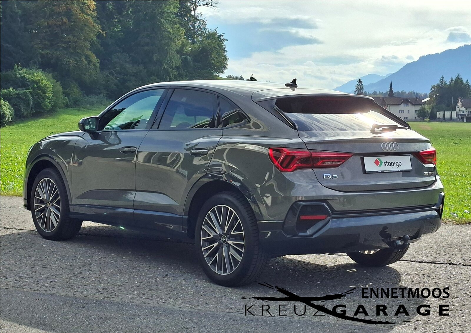 AUDI Q3 Sportback 35 TFSI Attraction S-tronic, Mild-Hybrid Benzin/Elektro, Occasion / Gebraucht, Automatik - 4