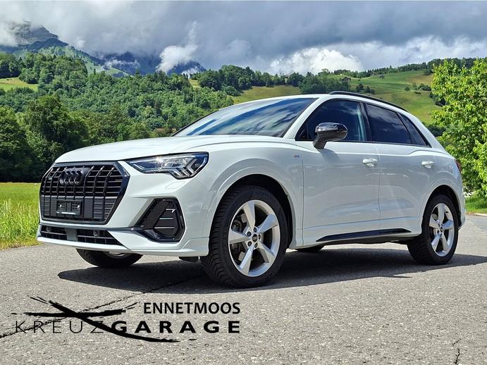 AUDI Q3 40 TDI S line quattro S-tronic *AHK+8-fach bereift*, Diesel, Second hand / Used, Automatic