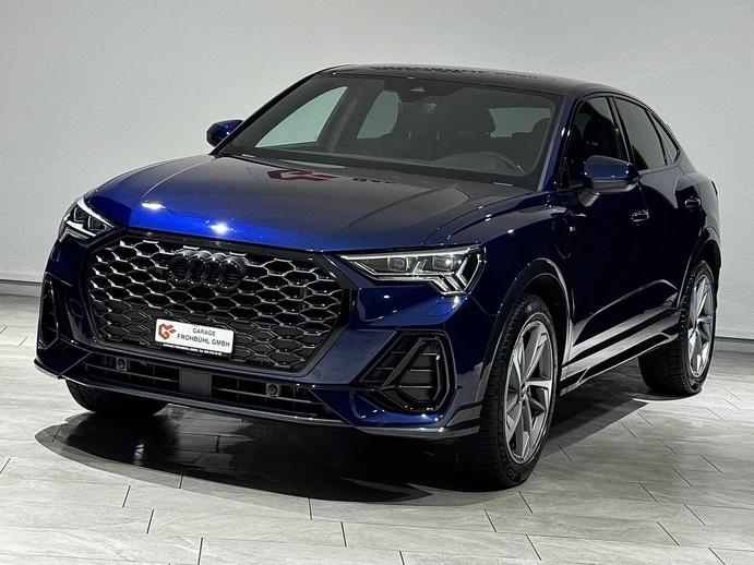 AUDI Q3 Sportback 45 TFSI e S line S-tronic, Plug-in-Hybrid Benzin/Elektro, Occasion / Gebraucht, Automatik