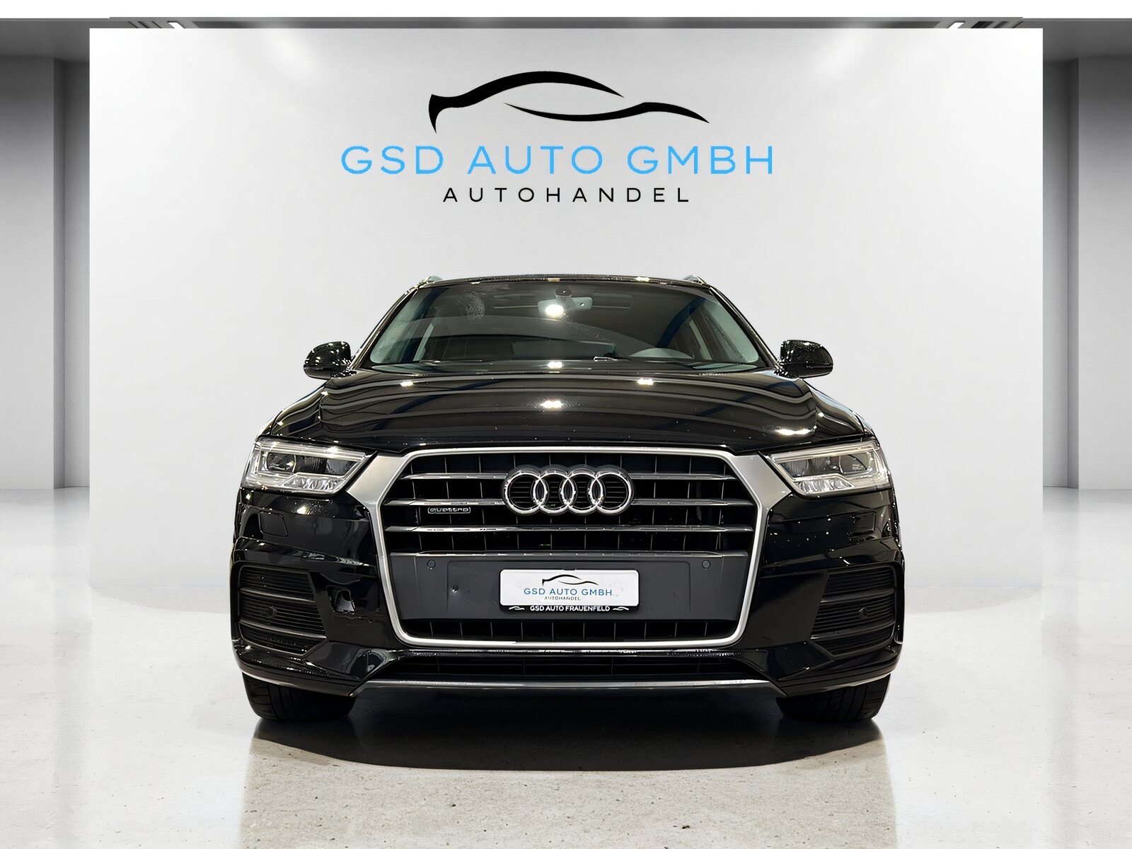 AUDI Q3 2.0 TDI qu**Panodach,Tempomat,Facelift,Frisch ab MFK**, Diesel, Occasion / Utilisé, Manuelle - 2