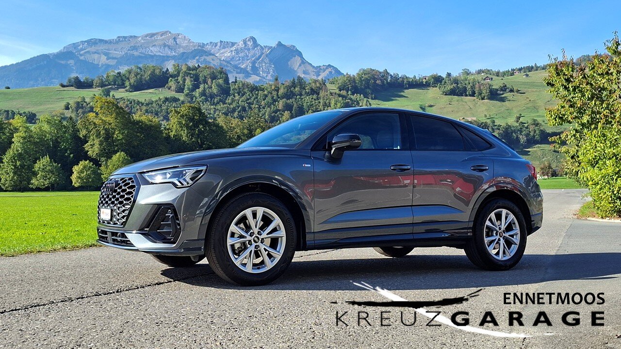 AUDI Q3 Sportback 35 TFSI S line Attraction S-tronic *CH-Fahrzeu, Mild-Hybrid Benzin/Elektro, Occasion / Gebraucht, Automatik - 3