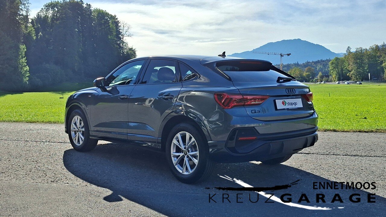 AUDI Q3 Sportback 35 TFSI S line Attraction S-tronic *CH-Fahrzeu, Mild-Hybrid Benzin/Elektro, Occasion / Gebraucht, Automatik - 4