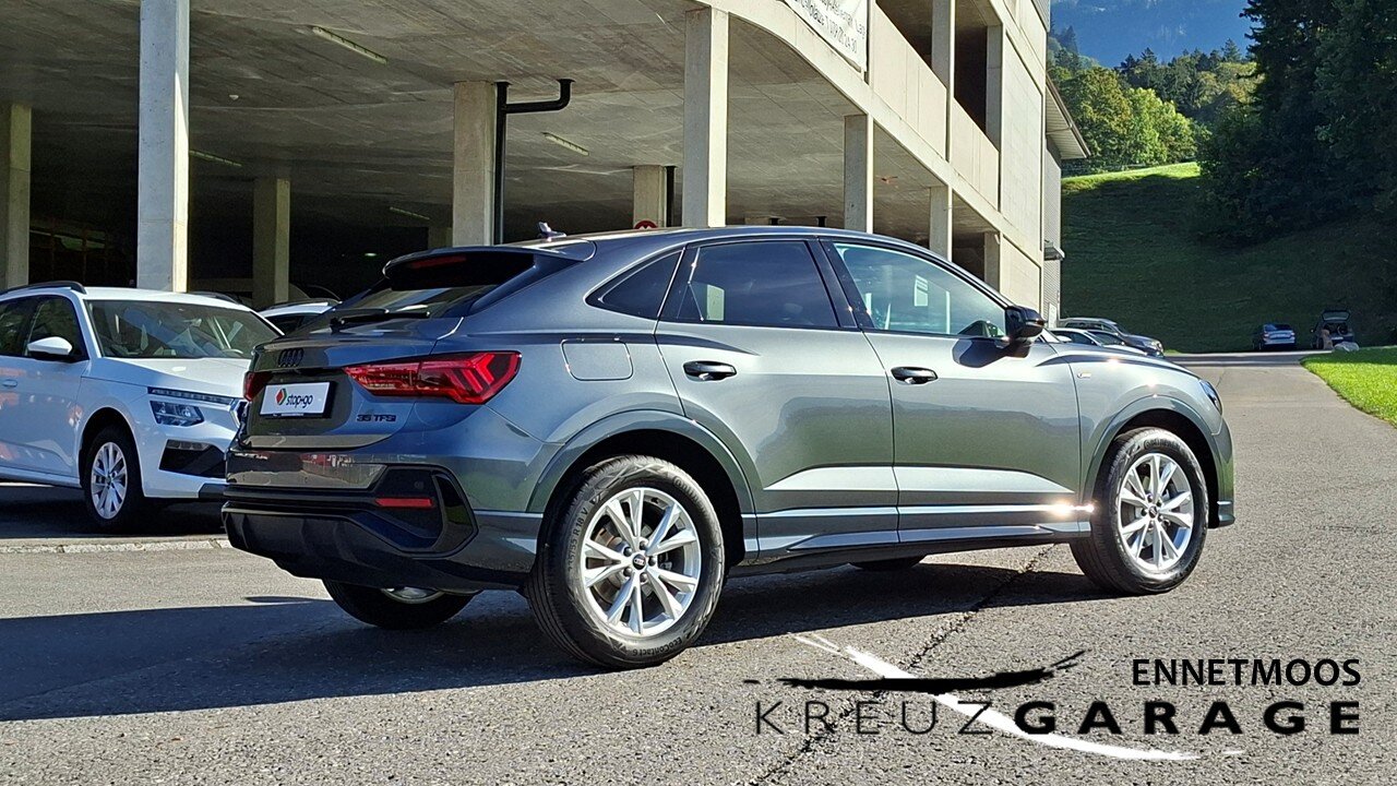 AUDI Q3 Sportback 35 TFSI S line Attraction S-tronic *CH-Fahrzeu, Mild-Hybrid Benzin/Elektro, Occasion / Gebraucht, Automatik - 6