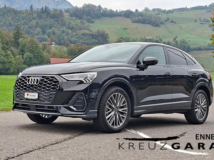 AUDI Q3 Sportback 35 TFSI Attraction S-tronic *Anhängerkupplung, Mild-Hybrid Petrol/Electric, Second hand / Used, Automatic