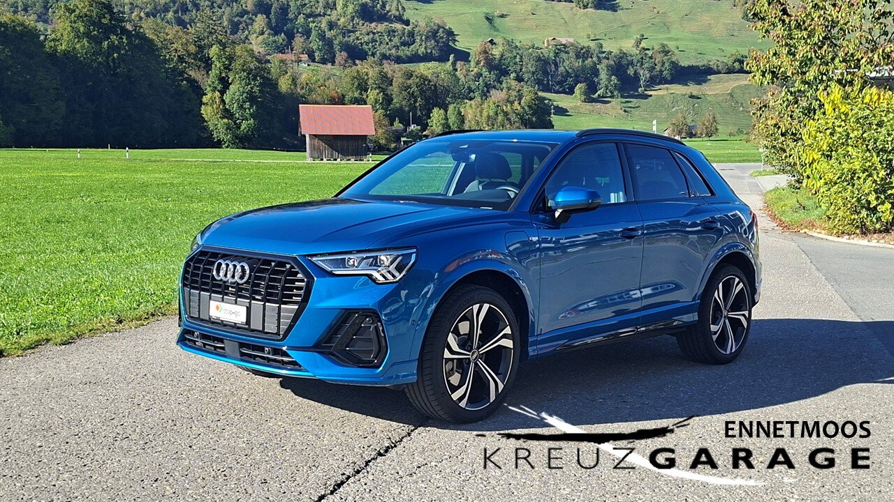 AUDI Q3 45 TFSI e S line S-tronic *inkl. Garantie + Anhängerkup, Plug-in-Hybrid Petrol/Electric, Second hand / Used, Automatic