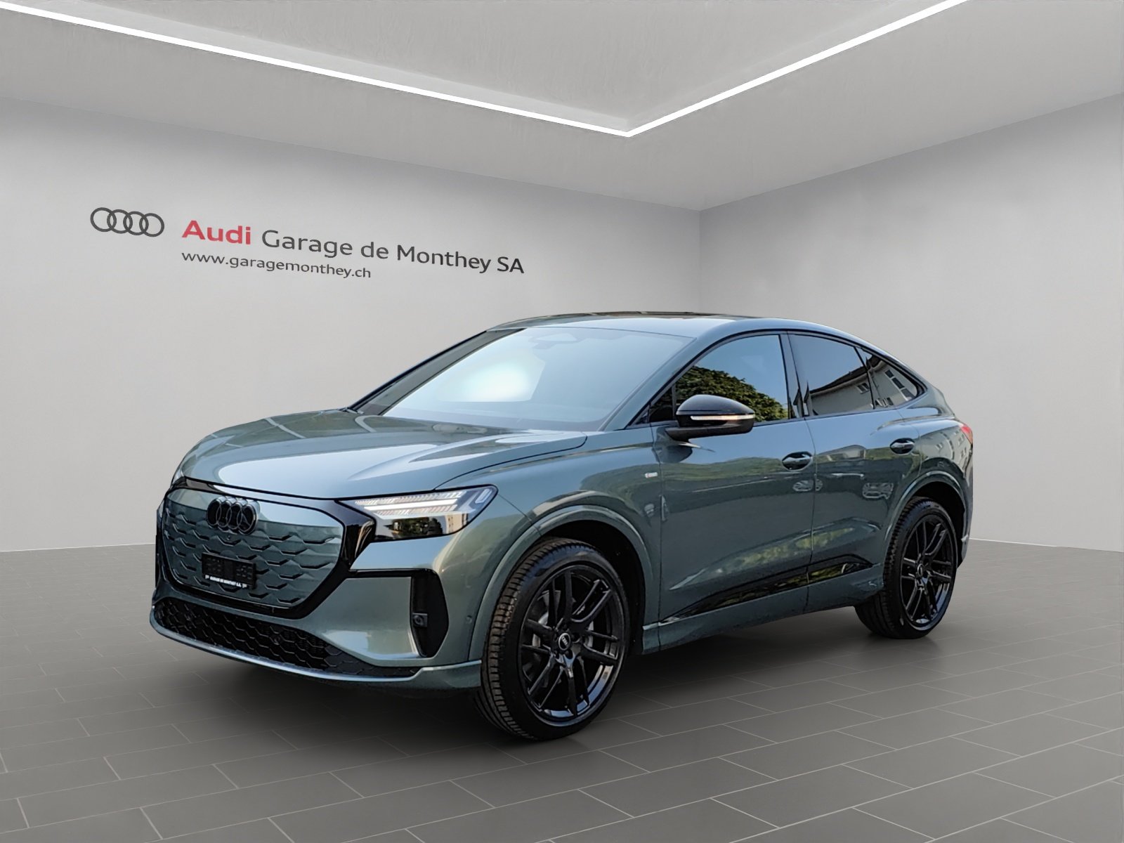 AUDI Q4 Sportback e-tron quattro performance Swiss Ski