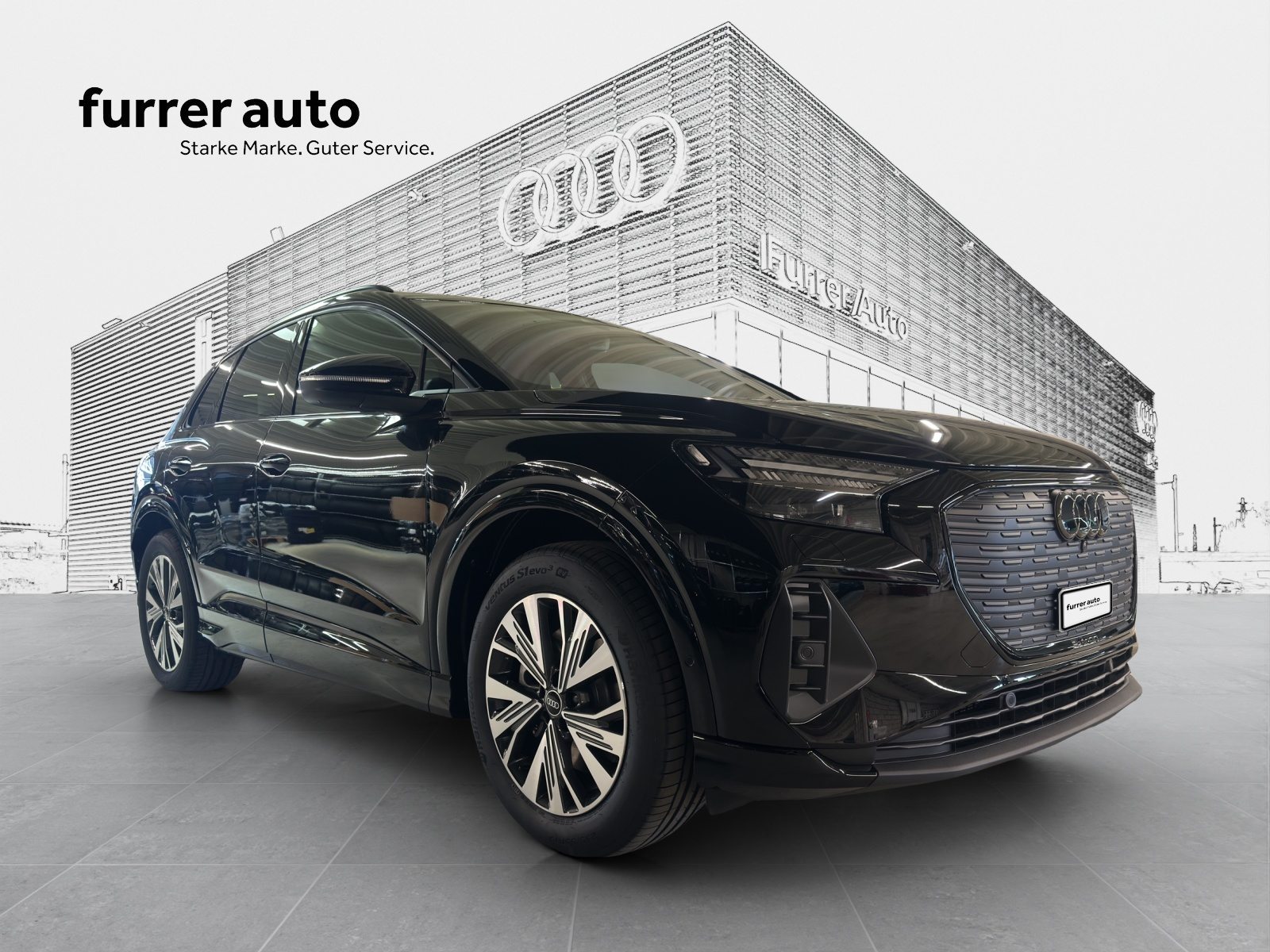 AUDI Q4 45 e-tron quattro Edition Swiss-Ski, Elektro, Neuwagen, Automatik - 7