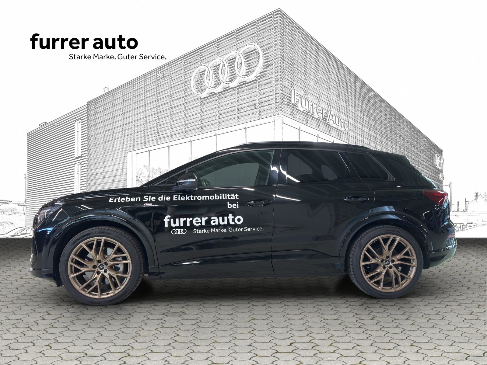 AUDI Q4 45 e-tron quattro Attraction, Electric, Second hand / Used, Automatic - 2