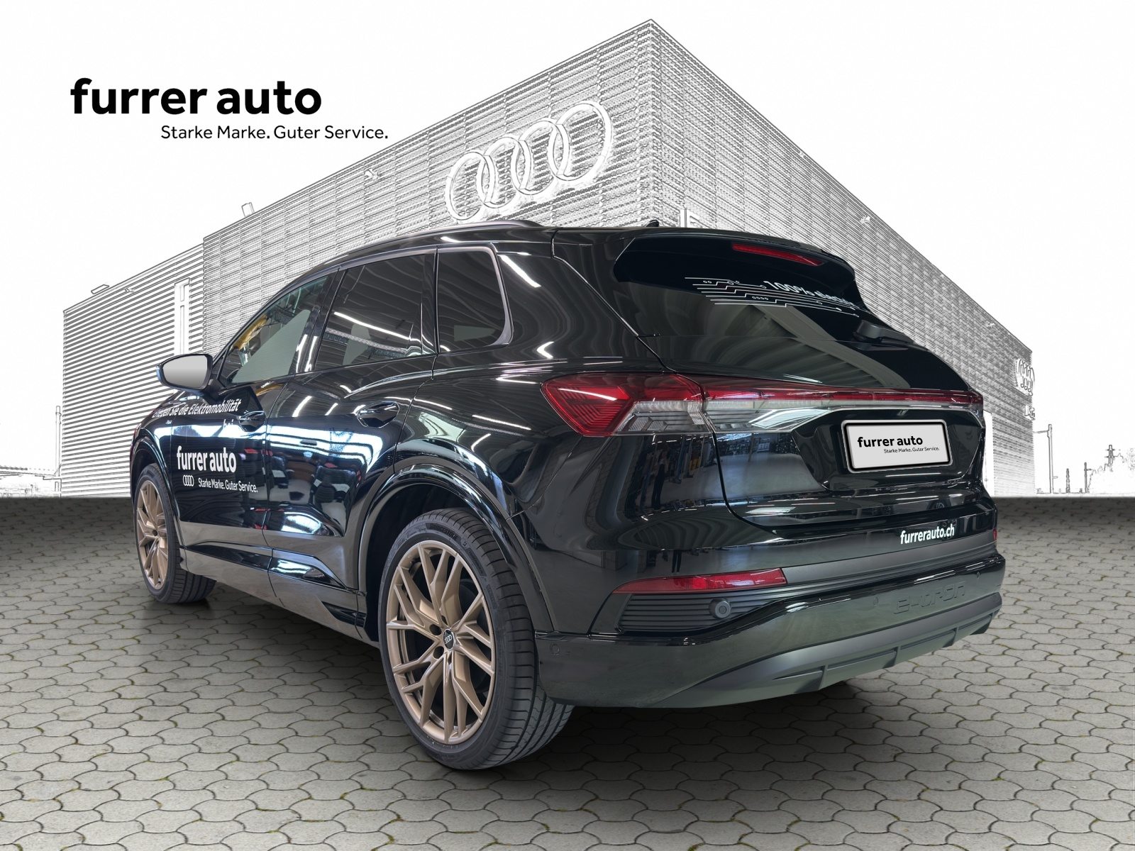 AUDI Q4 45 e-tron quattro Attraction, Electric, Second hand / Used, Automatic - 3