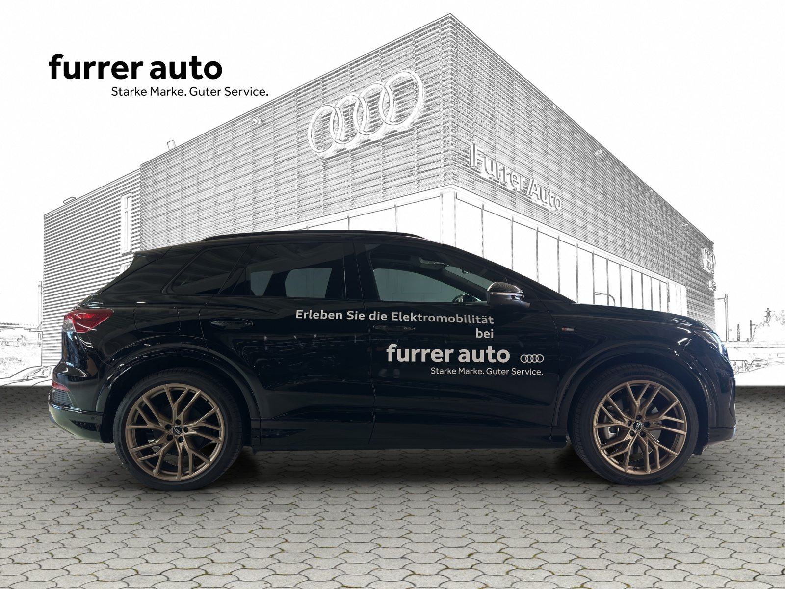 AUDI Q4 45 e-tron quattro Attraction, Electric, Second hand / Used, Automatic - 6