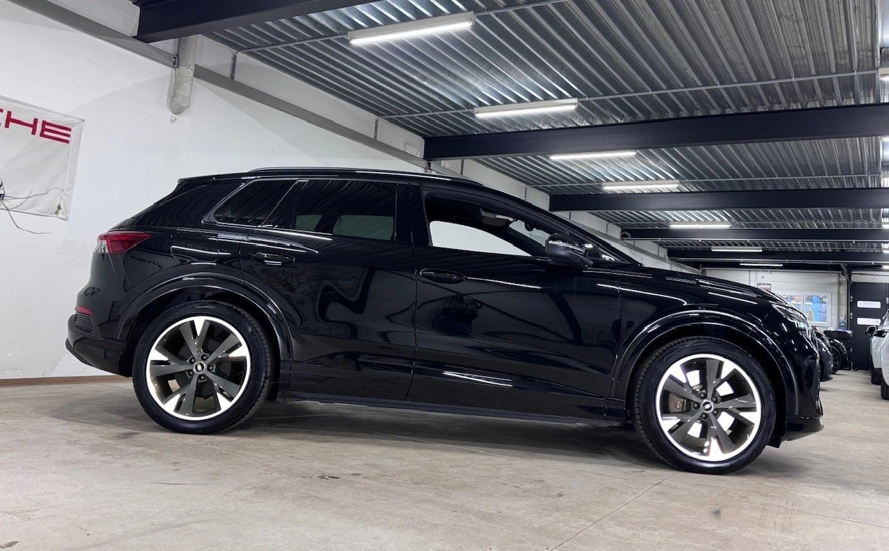 AUDI Q4 e-tron 45 S-Line Black-Optik quattro / 82kWh / Assis, Elettrica, Occasioni / Usate, Automatico - 4