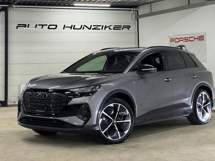 AUDI Q4 e-tron 55 S-Line quattro Black-Optik 340PS / AHK / W, Électrique, Occasion / Utilisé, Automatique
