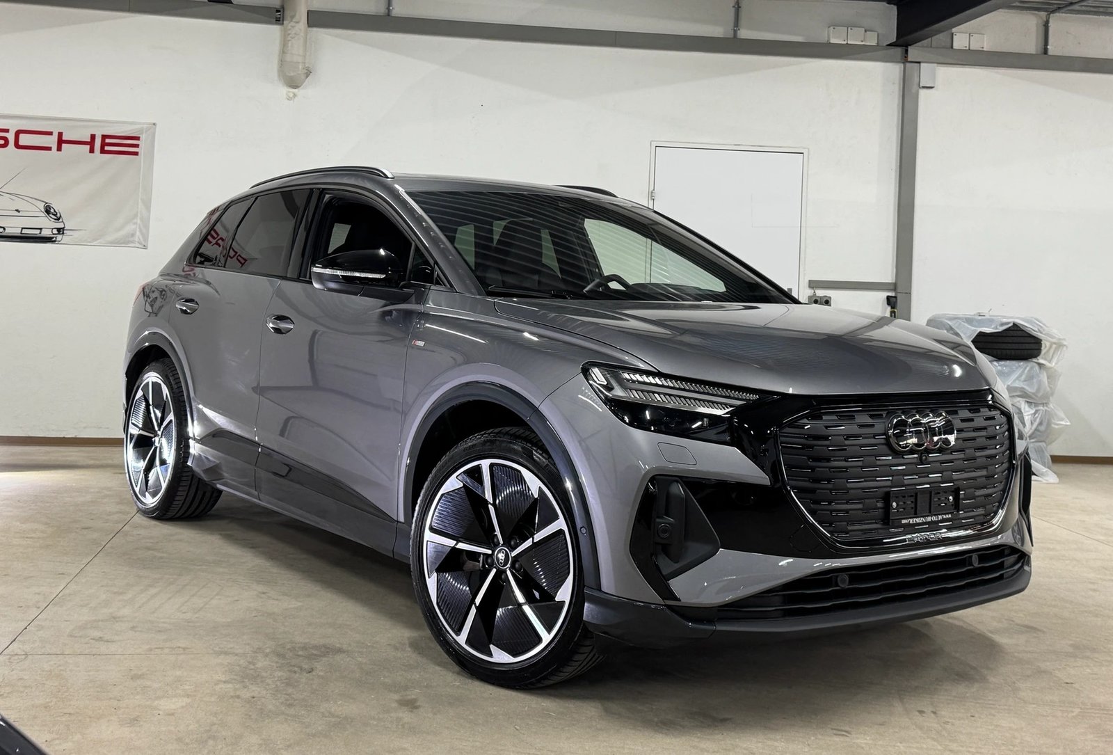 AUDI Q4 e-tron 55 S-Line quattro Black-Optik 340PS / AHK / W, Électrique, Occasion / Utilisé, Automatique - 3